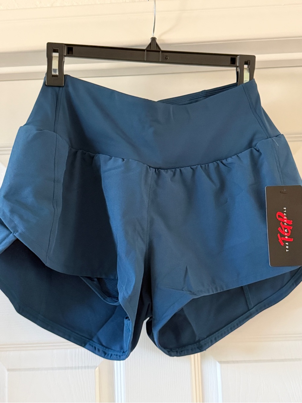 Women's Athletic Shorts in Deep Teal